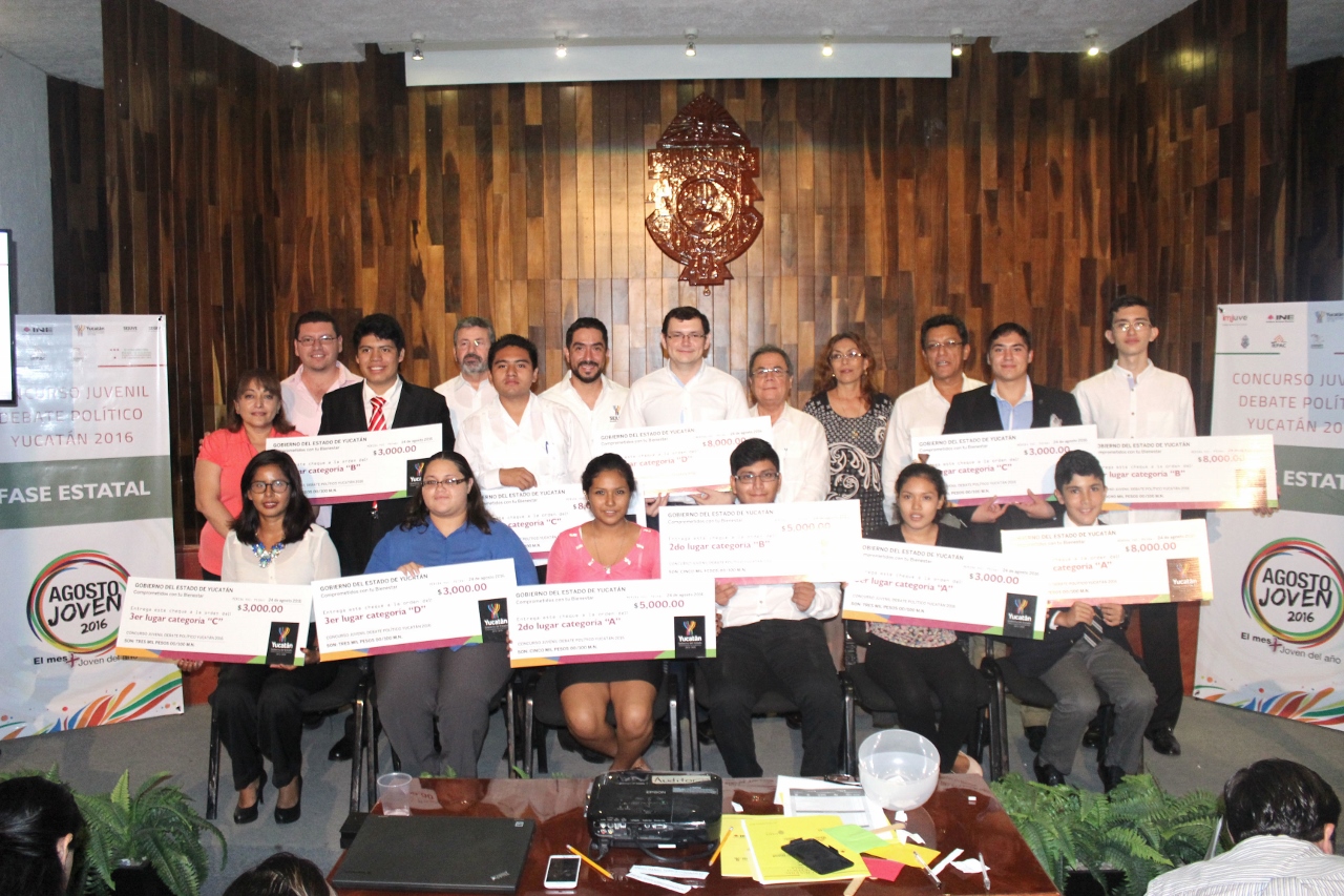 Oradores representarán a Yucatán en concurso nacional