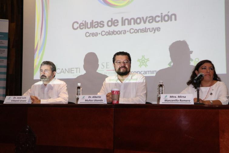 Estudiantes de la UADY y el ITM participan en el proyecto “Células de Innovación” de la CANIETI