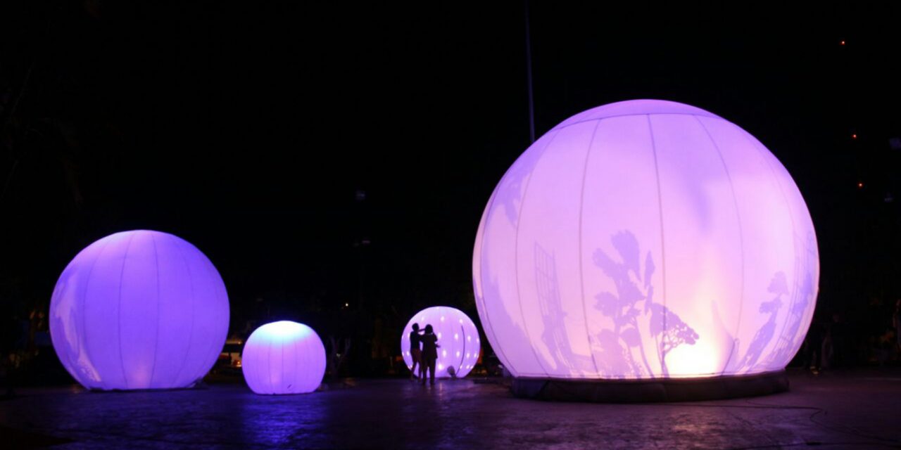 Mérida se ilumina con la presentación del Festival Internacional de las Luces
