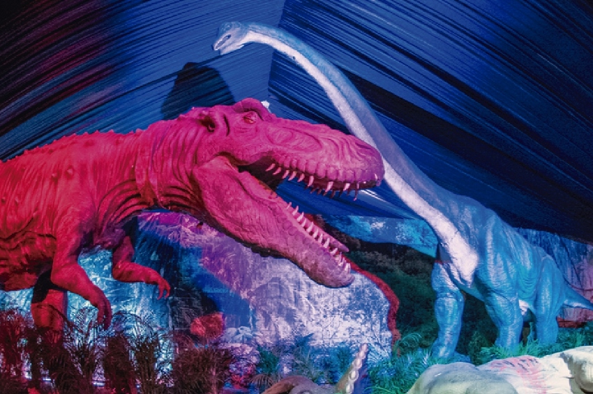 “Dinosaurios Animatronics” en el Parque de la Paz